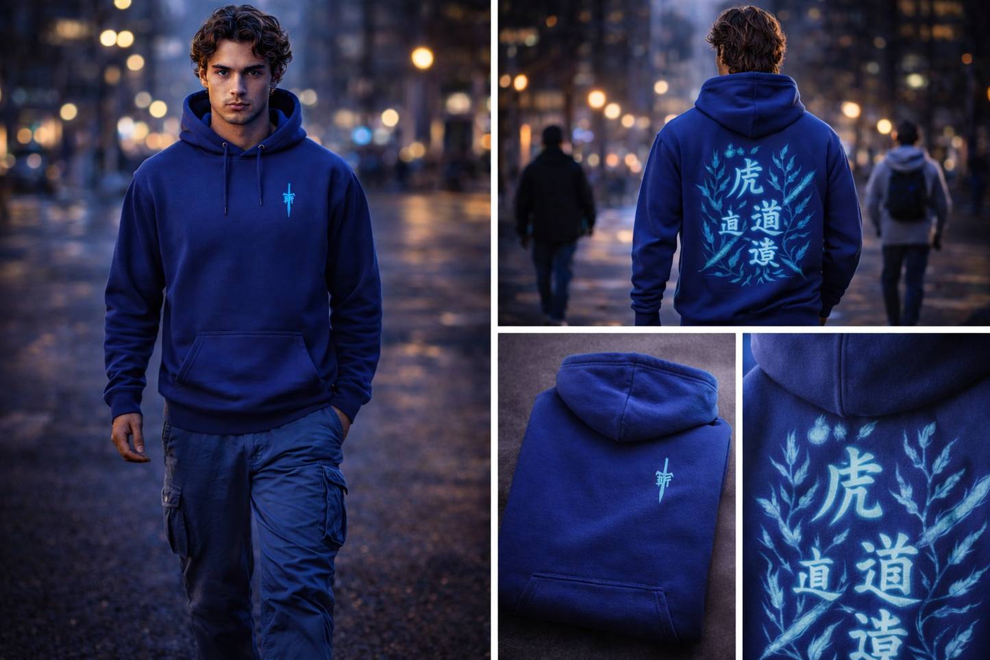 FORGΞXZ Azure Blade Hoodie | Limited ED