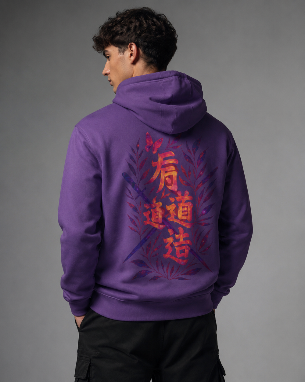 FORGΞXZ Nebula Blade Hoodie galaxy streetwear product image