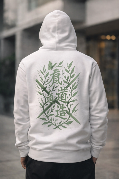 FORGΞXZ Leaf Blade graphic hoodie product view 4